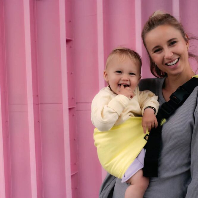 Wildride The Toddler Swing Carrier (9m+) - Lemon