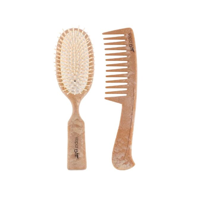Vepa Bio Wooden Hair Brushes Set