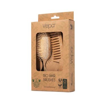 Vepa Bio Wooden Hair Brushes Set