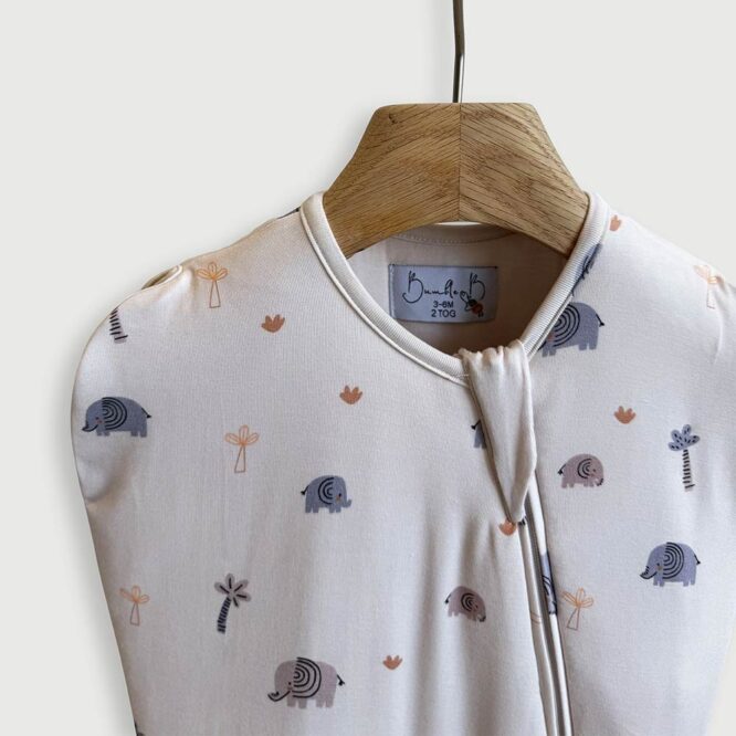 Bumble B 2.0 TOG Swaddle Bag - Forest