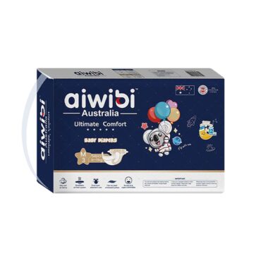 Aiwibi Ultimate Comfort Baby Diapers Size 3 (6-11kg) Medium - 54 Diapers