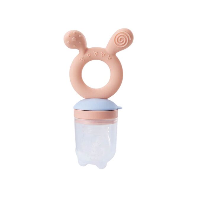 Aiwibi Baby Silicone Fruit Feeder - Pink