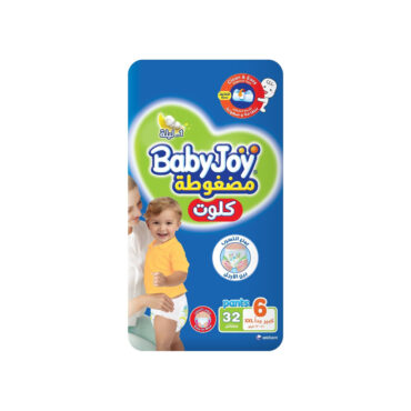 BabyJoy Compressed Pants Size 6 (16-23kg) Junior XXL - 32 Diapers Pants