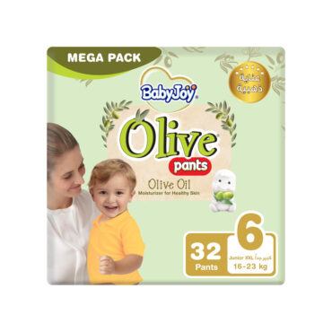 BabyJoy Olive Pants Size 6 (16-23kg) Junior XXL - 32 Diaper Pants