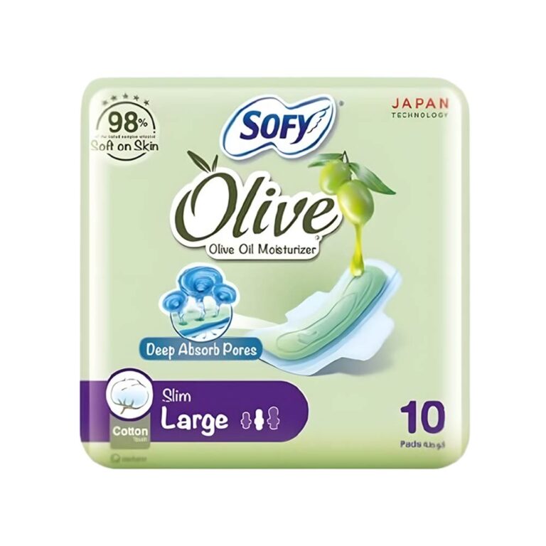 Sofy Olive Pads Size Slim Large - 10 Pads