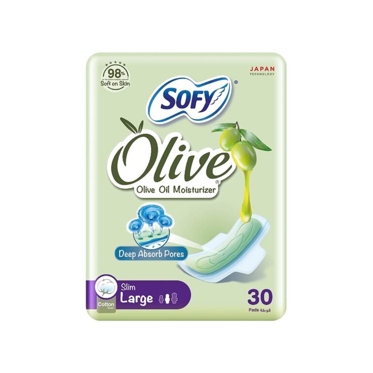 Sofy Olive Pads Size Slim Large - 30 Pads