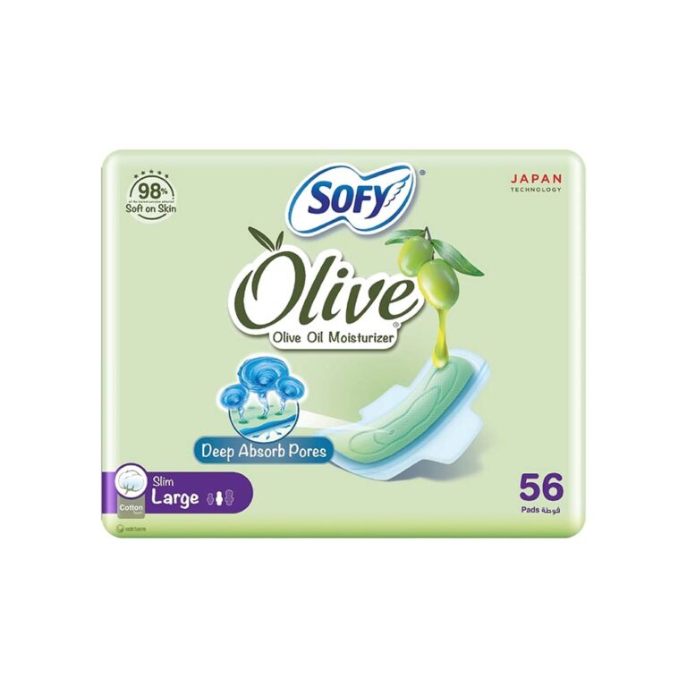 Sofy Olive Pads Size Slim Large - 56 Pads
