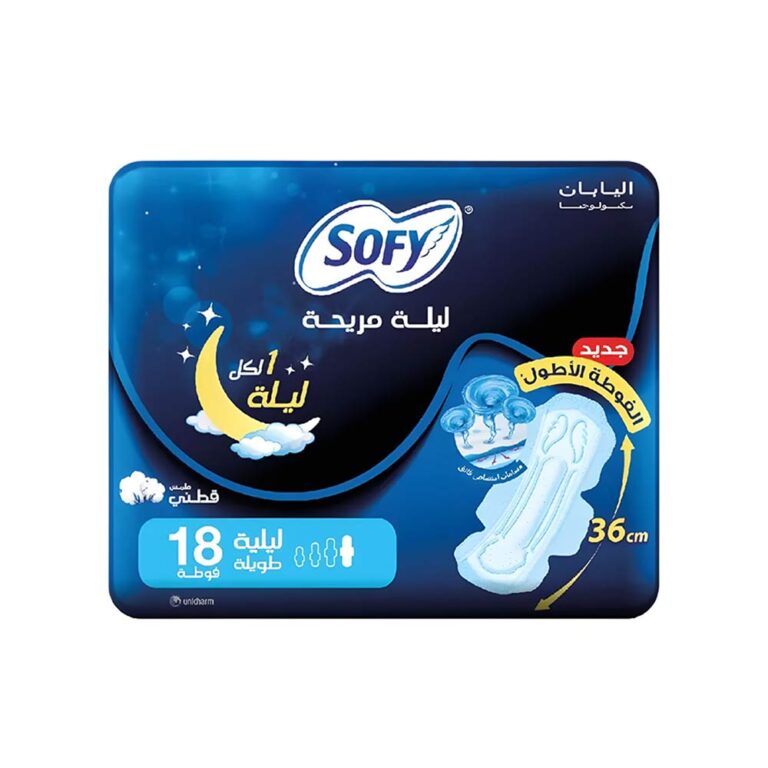 Sofy Night Comfort Pads Size Night Long - 18 Pads