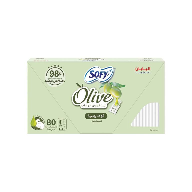 Sofy Olive Pantyliners Size S/M (Unscented) - 80 Pantyliners