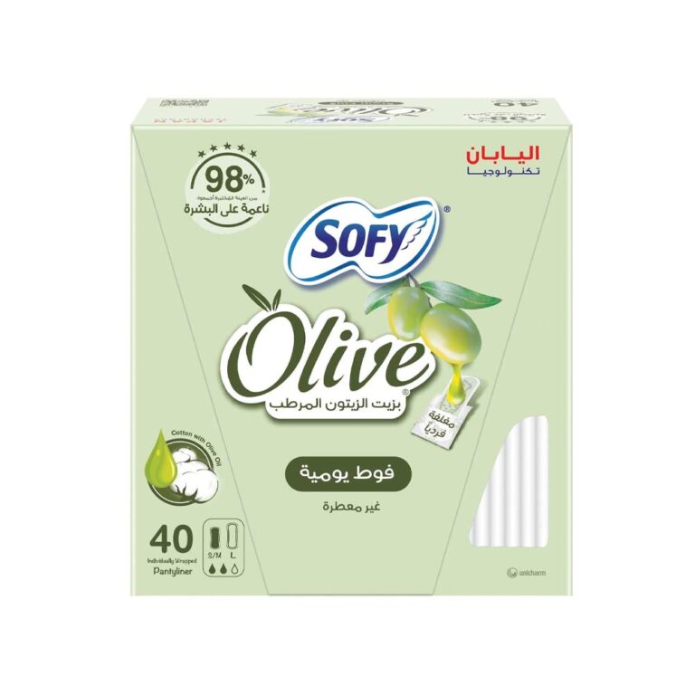 Sofy Olive Pantyliners Size S/M (Unscented) - 40 Pantyliners