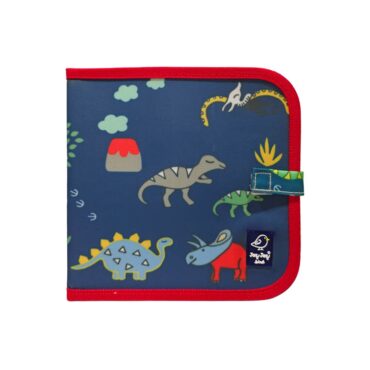Jaq Jaq Bird Color It Reusable Drawing Book with 4 Butterstix Chalk - 8 Pages, Dino