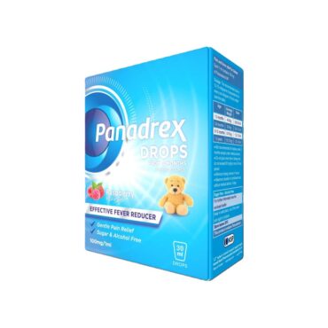 Panadrex Drops - Raspberry Flavour 30ml
