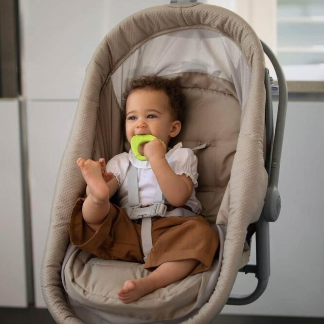 Chicco Super Soft Silicone Teether (2m+) Avocado
