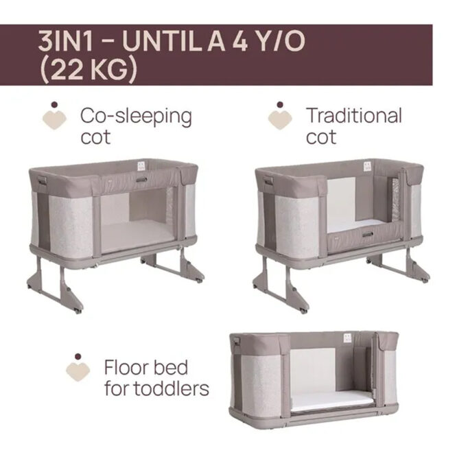 Chicco Next2Me Forever Crib (0m+) Max 22kg - Almond