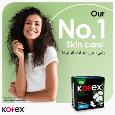 Kotex Natural Maxi Protect Normal - 26 Pads