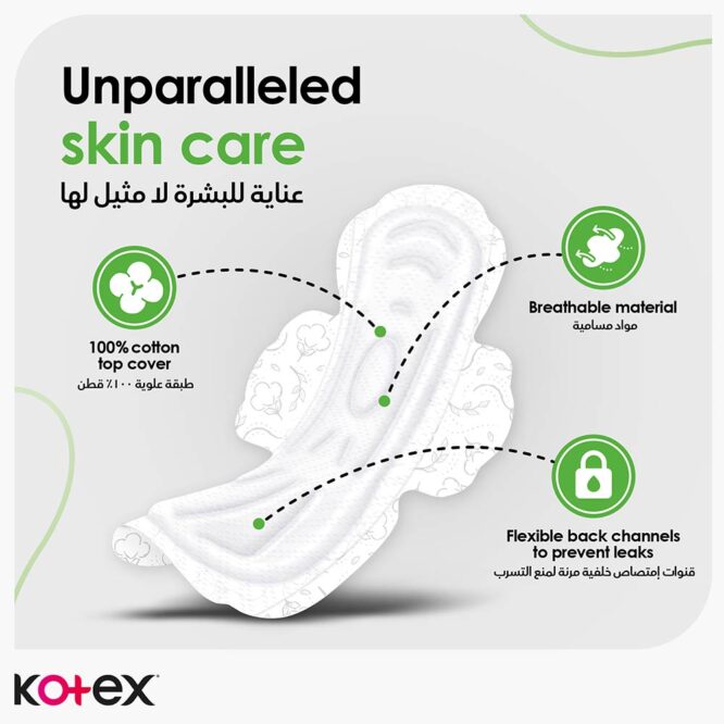 Kotex Natural Maxi Protect Normal - 26 Pads