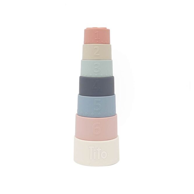 Tito Stacking Cups Set - 7 Pcs