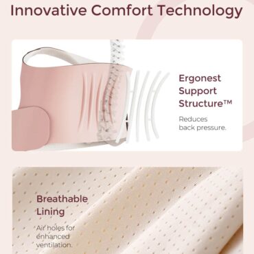 Momcozy Pregnancy Belly Band - Oyster Pink