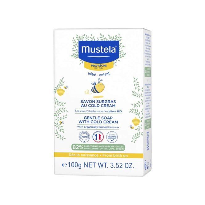 Mustela Baby Gentle Soap with Cold Cream & Beeswax 100g