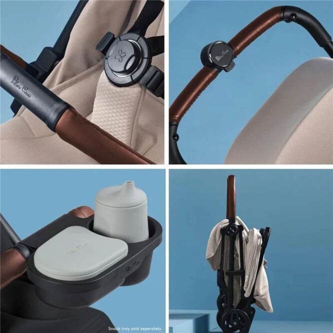 Silver Cross Jet 5 Strollers - Almond
