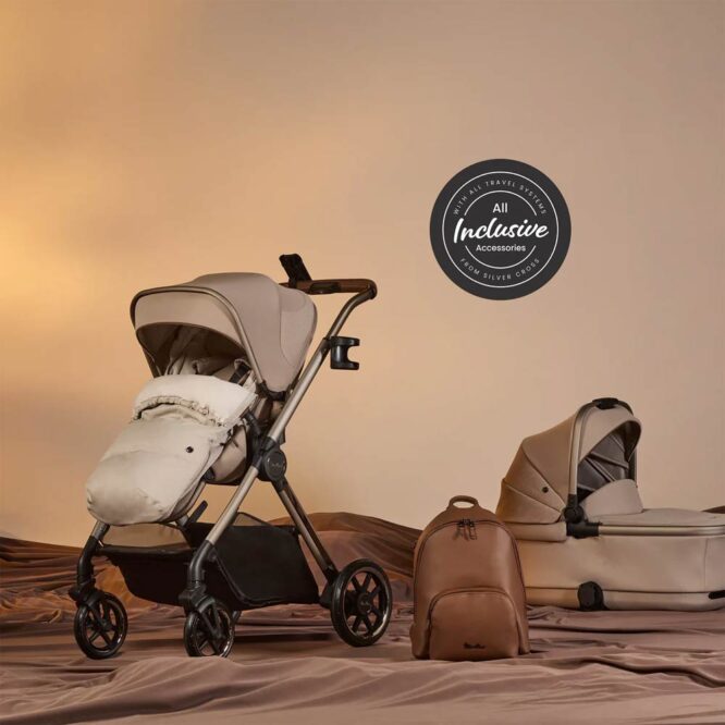 Silver Cross Reef 2 Special Edition Stroller with Chassis & Seat Frappe