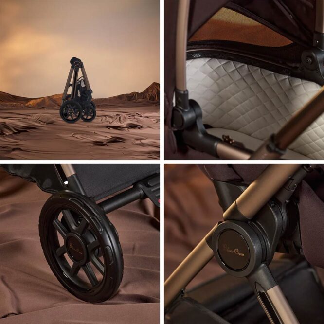 Silver Cross Reef 2 Special Edition Stroller with Chassis & Seat - Ganache