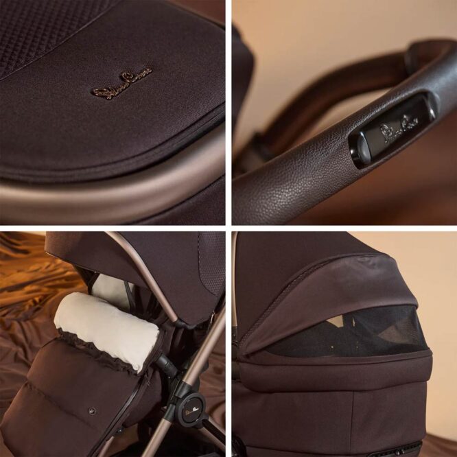 Silver Cross Reef 2 Special Edition Stroller with Chassis & Seat - Ganache