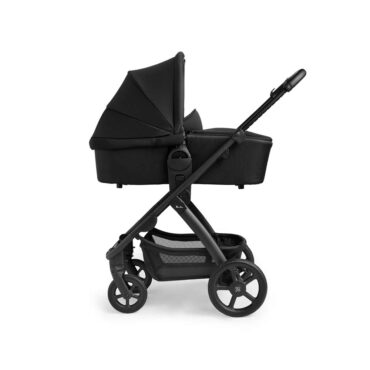 Silver Cross Tide Stroller with Chasis, Carrycot, Dream Car Seat with Adapters - Space