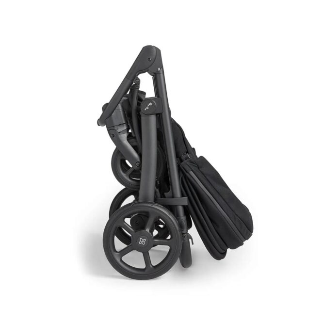 Silver Cross Tide Stroller with Chasis, Carrycot, Dream Car Seat with Adapters - Space
