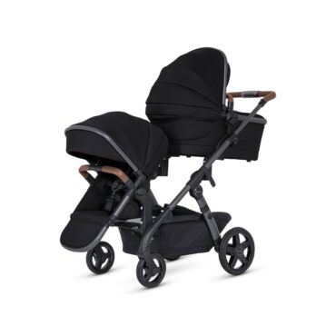 Silver Cross Wave 3 Stroller with Chasis & Seat - Licorice
