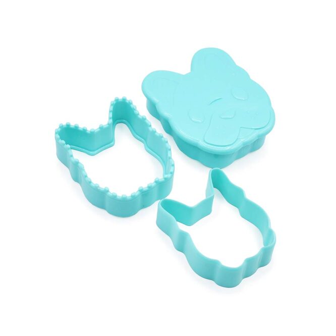 Melii 3-In-1 Sandwich Cutters - Dinosaur & Bulldog