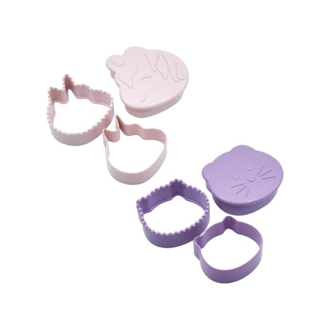 Melii 3-In-1 Sandwich Cutters - Unicorn & Cat