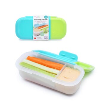 Melii Dip Container - Blue & Lime