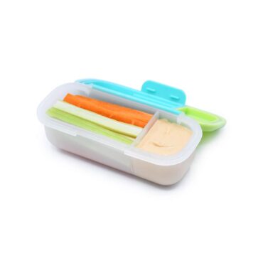 Melii Dip Container - Blue & Lime