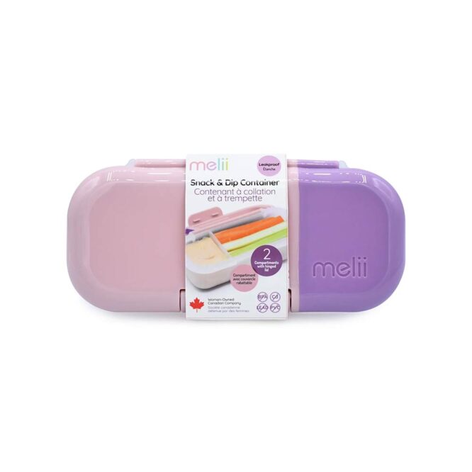 Melii Dip Container - Pink & Purple
