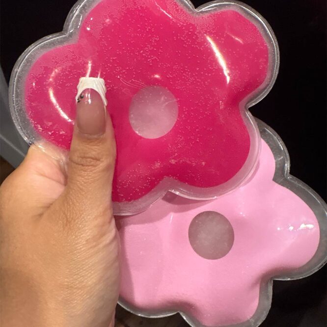 Melii Gel Ice Packs - Pink & Red Flowers
