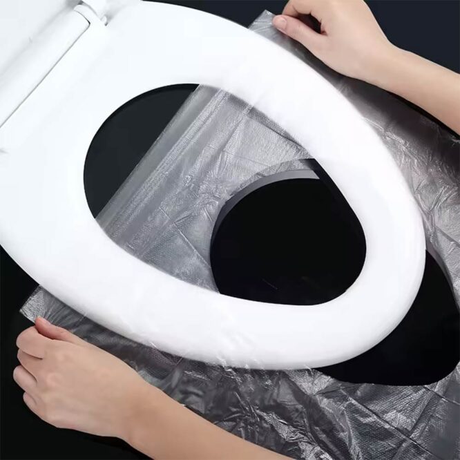 PP Disposable Toilet Seat Covers - 50 Pcs