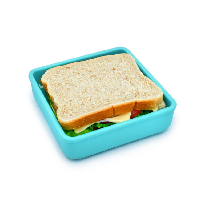 Melii Silicone Sandwich Box - Blue