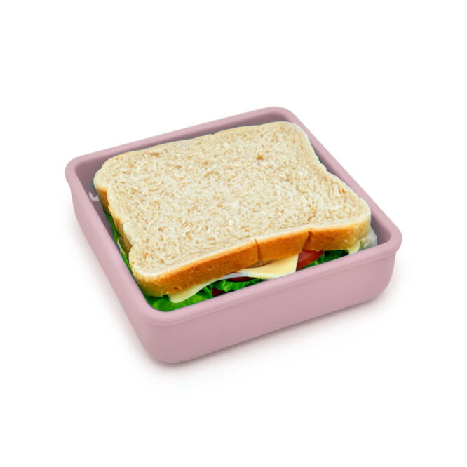 Melii Silicone Sandwich Box - Pink