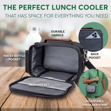 Umami Insulated Lunch Bag - Navy Blue