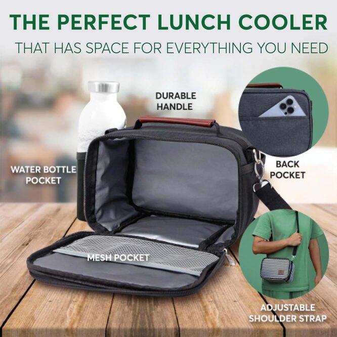 Umami Insulated Lunch Bag - Navy Blue