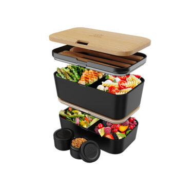 Umami Premium Nestable Bento Box - Beech Wood