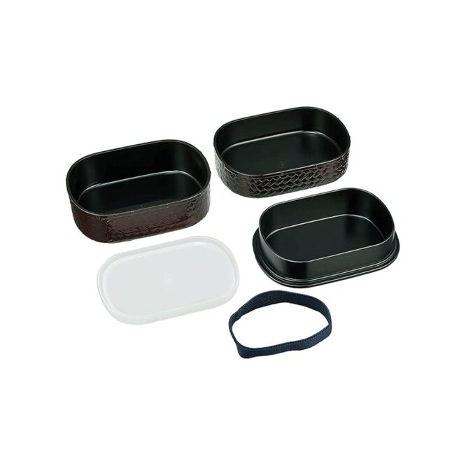 Takenaka Bento Box Set - Black & Bamboo