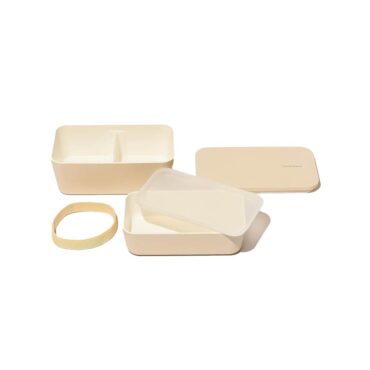 Takenaka Bento Flat Dual - White Eggshell
