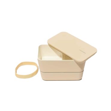 Takenaka Bento Flat Dual - White Eggshell