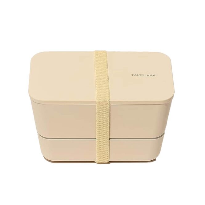 Takenaka Bento Flat Dual - White Eggshell