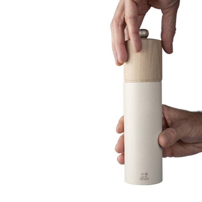 Peugeot Boreal Salt Mill - Feather White