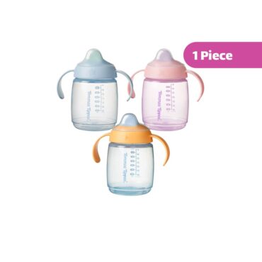 Tommee Tippee Transparent Trainer Spout Cup 240ml (6m+) – 1 Pc Mix Color