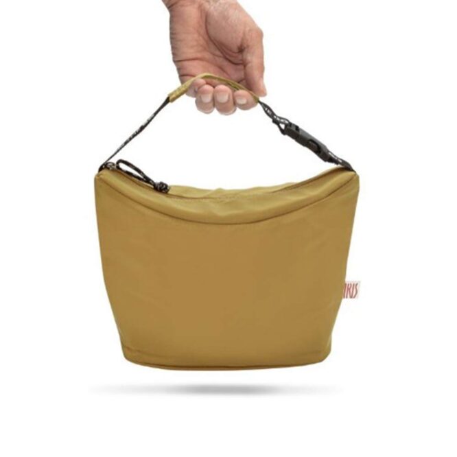 Iris Hanging On-The-Go Insulated Lunch Bag - Mustard