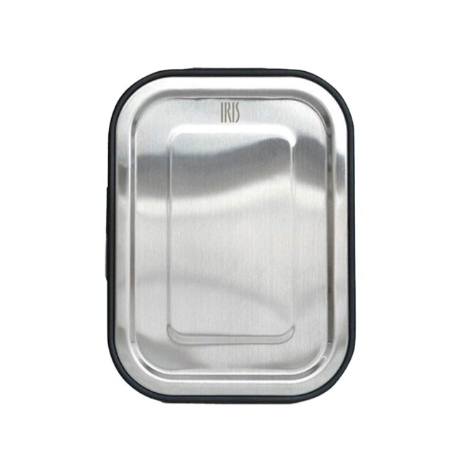 Iris Glass Lunch Box with Steel Lid 640ml